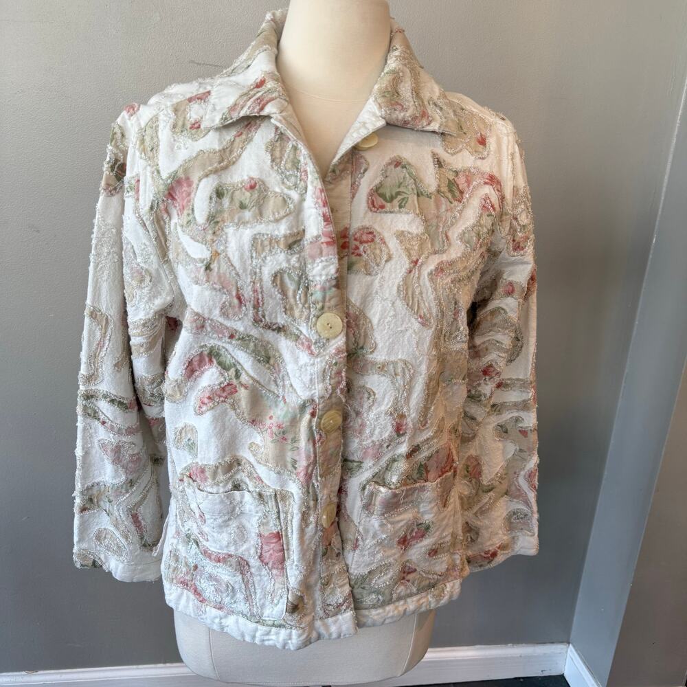 Parsley & Sage Reversible Button Up Jacket Size M… - image 7